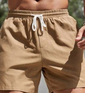 Photo 1 of Amazon Essentials Men's Classic-Fit 9" Chino Short, Silver, 38