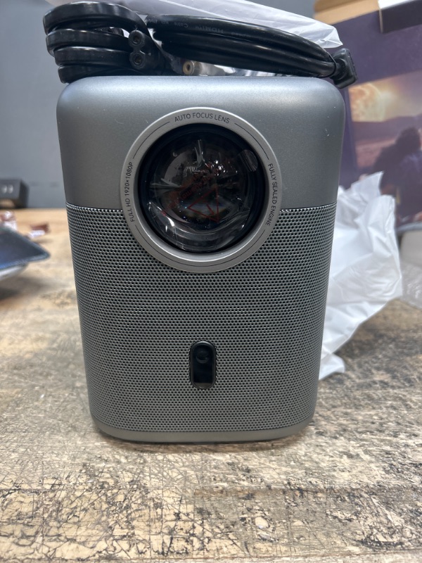 Photo 4 of [2024 Newest Auto Focus & Keystone] Projector with WiFi 6 and Bluetooth 5.2, ALVAR Portable Outdoor Projector 4K, Super Low Noise, Dust-Proof, 50% Zoom, 600 ANSI Native 1080P Proyector TV Stick PPT