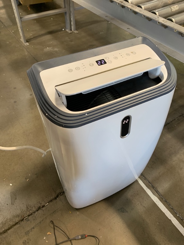 Photo 2 of 12,000 BTU Portable Air Conditioner Cools Up to 500 Sq.Ft, 3-IN-1 Energy Efficient Portable AC Unit with Remote Control & Installation Kits for Large Room, Campervan, Office, Temporary Space