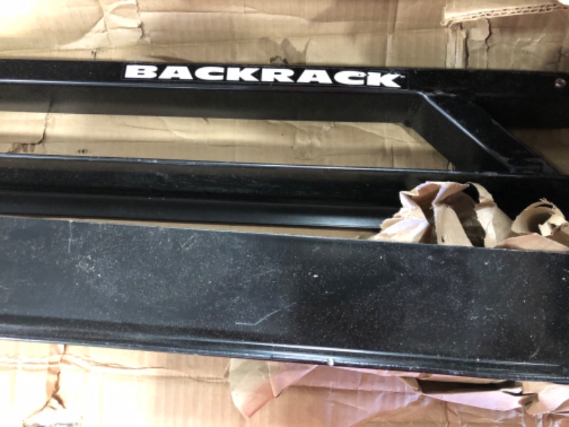 Photo 4 of *Stock photo for reference* Backrack Original Rack Frame Only | Black, No Drill | 15020 | Fits 2020-2024 Chevrolet Silverado 2500/3500 HD; 2002-2024 Dodge RAM 1500/2500/3500; 2004-2024 Nissan Titan & Others