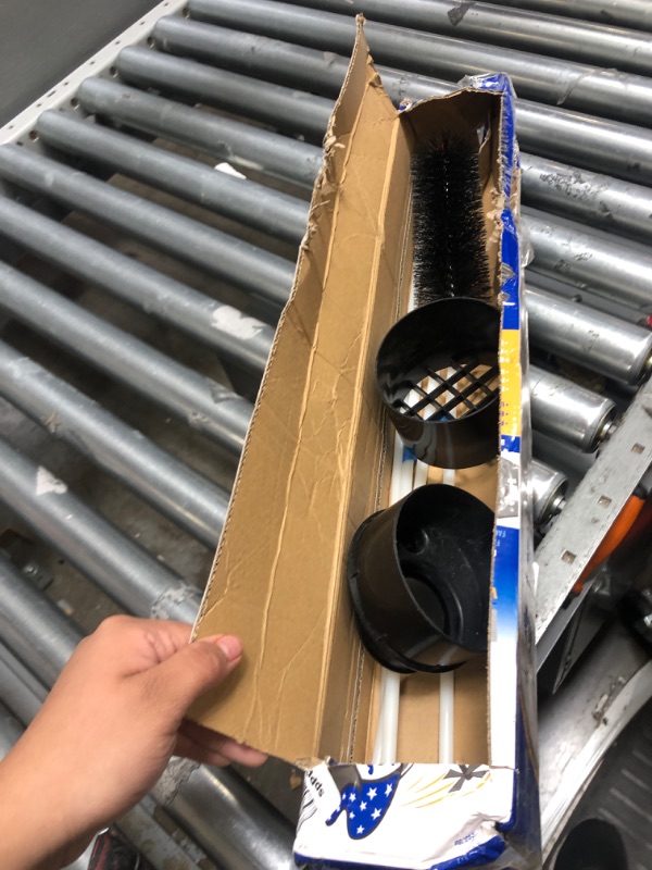 Photo 2 of **NONREFUNDABLE**FOR PARTS OR REPAIR**SEE NOTES**
Eastman Lint Wizard Large Duct Dryer Vent Cleaning Kit, 2 Foot Flexible Quick Snap Rods, Blockage Removal Tool, 4 Inch Auger Brush, Lint Trap Brush, 60768