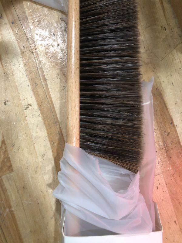 Photo 2 of 15"(Very Soft) Big Hand Broom for dust debris on House item/Work/Outdoor/Car interior/Shop/Crafts/Tent/Camp/Bench Brush Hand Whisk Broom on Multi-Surfaces(Leather&Fabric),hook,unshedding