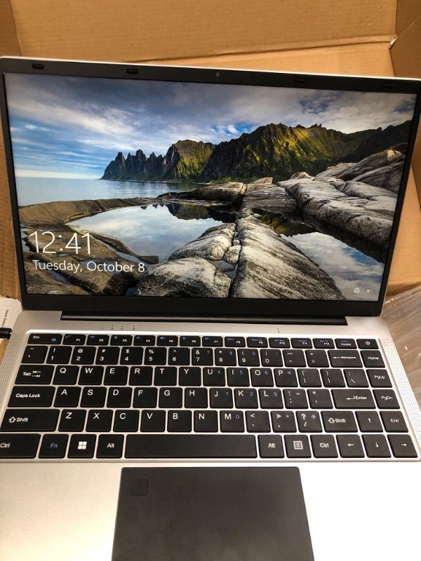 Photo 7 of ***SEE NOTES****TPSPAD Windows 10 Pro Business Laptop Computer 14.1'' with 6GB RAM 256GB SSD,Intel J4105 CPU 1.5GHz,64bit, Speakers,WiFi, Bluetooth, Silver**********PASSWORD LOCKED---- SOLD AS IS ***** NO REFUND***