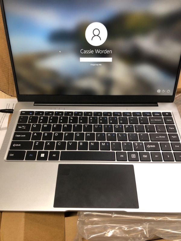 Photo 8 of ***SEE NOTES****TPSPAD Windows 10 Pro Business Laptop Computer 14.1'' with 6GB RAM 256GB SSD,Intel J4105 CPU 1.5GHz,64bit, Speakers,WiFi, Bluetooth, Silver**********PASSWORD LOCKED---- SOLD AS IS ***** NO REFUND***