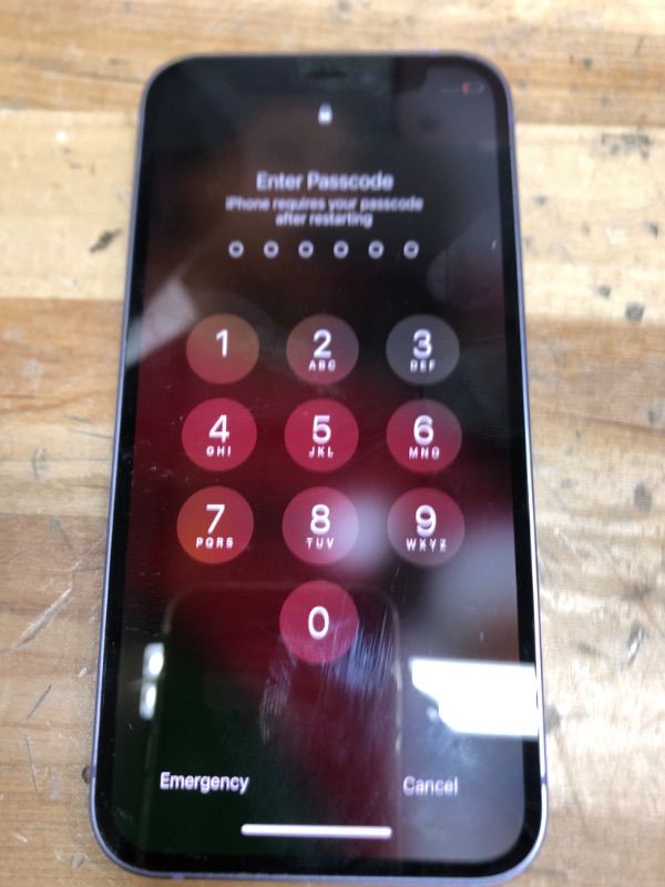 Photo 2 of ***SEE NOTES***Apple iPhone 11, US Version, 128GB, Purple - Unlocked (Renewed) *****PASSWORD LOCKED--SOLD AS IS ***NO REFUND**
