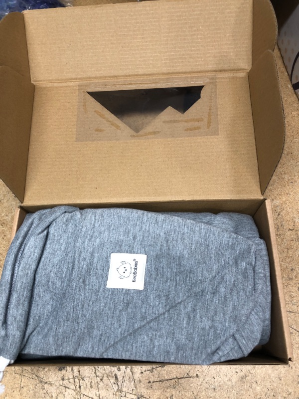 Photo 1 of Baby Wrap Carrier All-in-1 Stretchy Baby Wraps - Baby Sling - Infant Carrier - Babys Wrap - Hands Free Babies Carrier Wraps - Baby Shower Gift (Classic Gray)