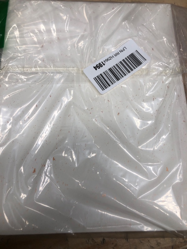 Photo 1 of 100 lb Ivory Card Stock Printer Paper 8.5x11 Heavy Weight Cream Cardstock 300GSM Rose Gold Foil Confetti Flakes Printable Certificate Paper for Card Making, Menus, Stamping, Invitations 50 Pack