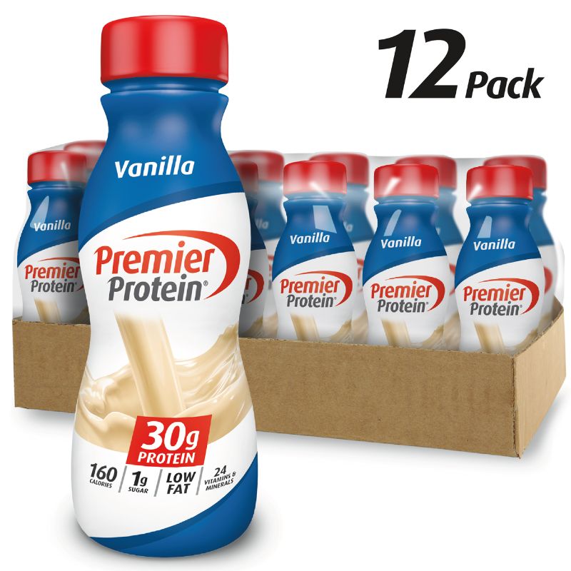 Photo 1 of *8Exp 7/13/25**
Premier Protein Shake Vanilla 30g Protein 11.5 Fl Oz 12 Ct