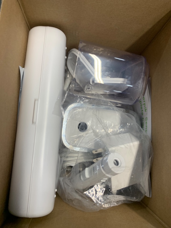 Photo 1 of *parts only* Waterpik Sensonic Complete Care Water Flosser and Rechargeable Electric Toothbrush Combo Set, CC-04, White, Packaging May Vary