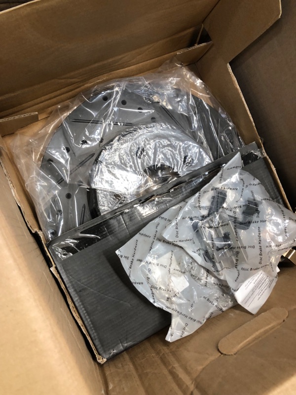 Photo 1 of ***Parts Only***R1 Concepts Front Rear Brakes and Rotors Kit |Front Rear Brake Pads| Brake Rotors and Pads| Ceramic Brake Pads and Rotors |Hardware Kit|fits 2013-2019 Cadillac ATS