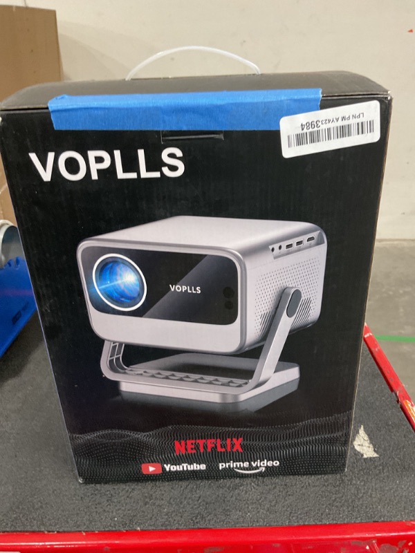 Photo 2 of [Netflix Officially and AI Auto Focus] VOPLLS 4K Projector with WiFi and Bluetooth