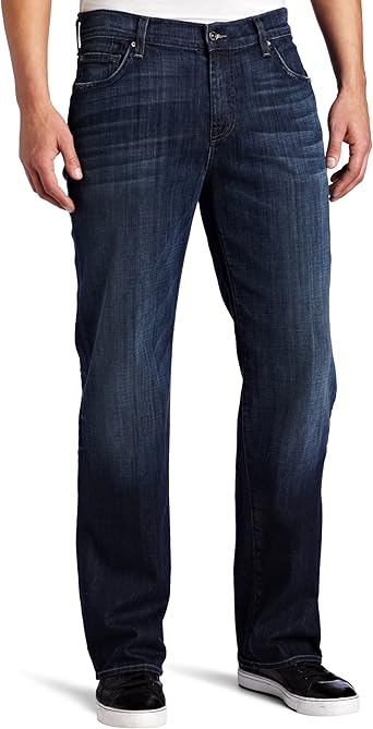 Photo 1 of 7 For All Mankind Men's Luxe Performance Brett Bootcut in Super Rinse Blue Jeans 36 SIZE