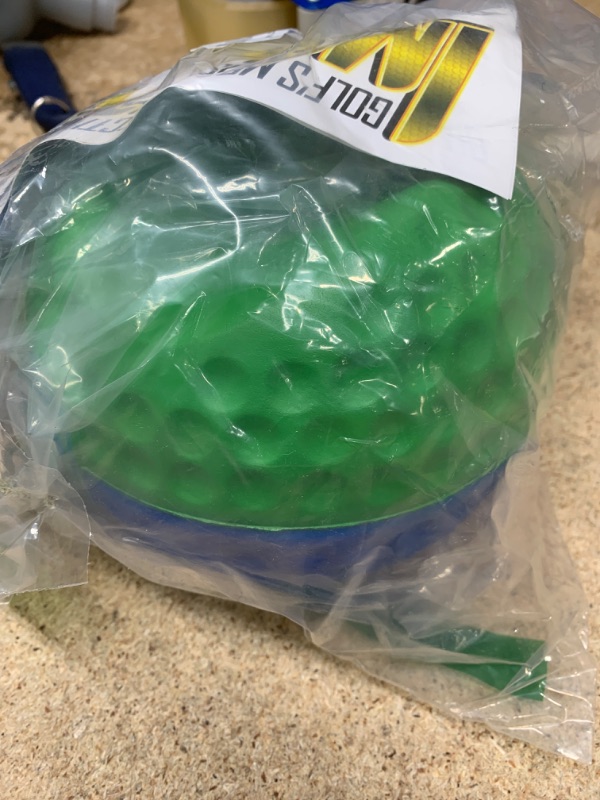 Photo 2 of (READ FULL POST) Impact Ball - Golf Swing Trainer Aid - Medium (Blue/Green) - Perfect Your Golf Swing and Lower Your Scores!