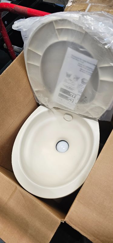 Photo 3 of Aqua-Magic Residence Water Saver High Profile, Bone RV Toilet - Thetford 42175