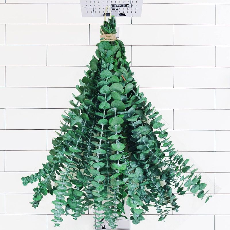 Photo 1 of 10 Pcs Dried Preserved Eucalyptus for Shower ,17" Real Natural Fresh Hanging Eucalyptus Stems,Real Eucalyptus Leaves Branches for Vase Filler,Bathroom,Wedding,Dried Flowers Arrangement Decor