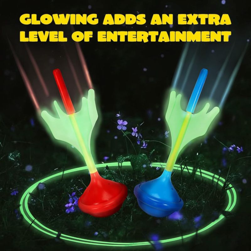 Photo 1 of (READ FULL POST) JOYIN Lawn Darts Game Set for Kids and Adults - Glow in The Dark Outdoor Games Lawn Games for Adults and Family