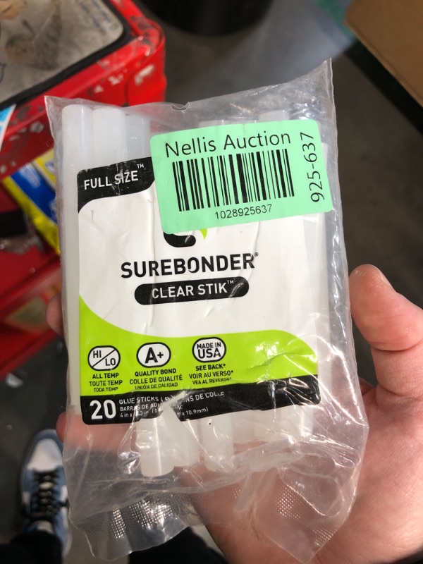 Photo 2 of (READ FULL POST) Surebonder Clear Stik 0.41 in. D X 4 in. L All Purpose Glue Sticks Clear 20 pk