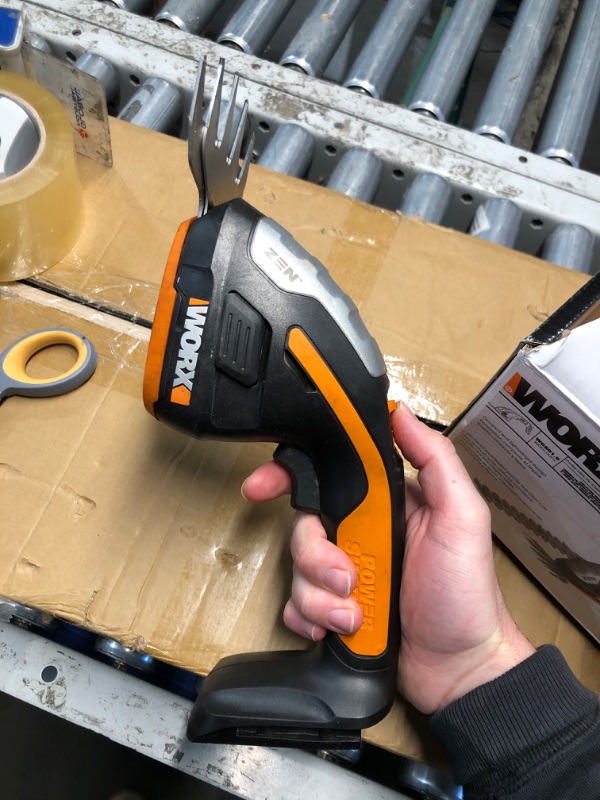 Photo 2 of (READ FULL POST) WORX WG801.9 20V Power Share 4" Cordless Shear and 8" Shrubber Trimmer (Tool Only)