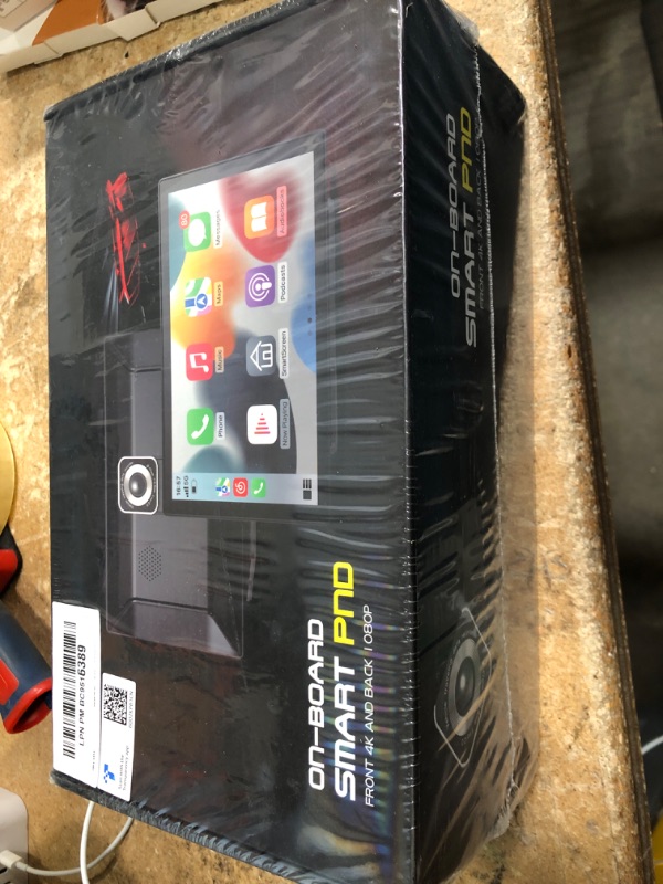 Photo 2 of ***FACTORY SEALED*** Wireless Carplay Screen for Car - 9'' Portable Car Stereo with 4K Dash Cam, 1080P Backup Camera, Car Audio Receivers with Apple Carplay & Android Auto, GPS Navigation/AirPlay/Voice Control