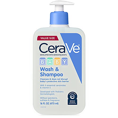 Photo 1 of **BROKEN CAP**
CeraVe Baby Wash and Shampoo (16 Fl. Oz)