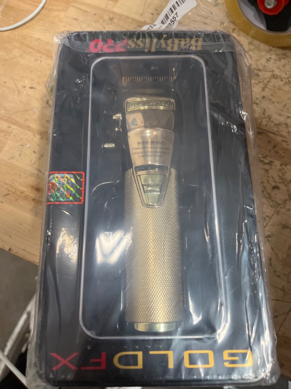 Photo 2 of Babyliss Pro Gold FX Clipper