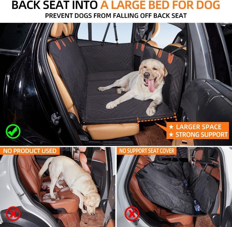 Photo 1 of (READ FULL POST) YJGF Back Seat Extender ,Dog Car Seat Cover, Camping Air Mattress, Hammock Travel Bed,Non Inflatable Car Bed Mattress for Car SUV Truck (Black)
