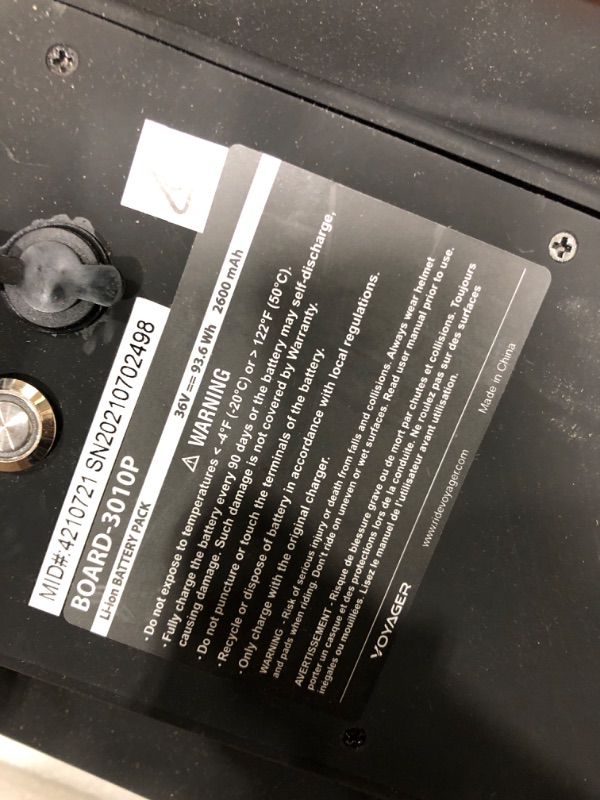 Photo 1 of ***USED - LIKELY MISSING PARTS - UNABLE TO VERIFY FUNCTIONALITY***
Voyager Neutrino Compact Cruiser Electric Skateboard with Bluetooth Remote Powerful 350W Brushless Electric Motor