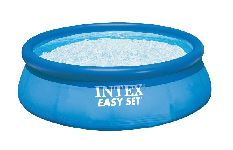 Photo 1 of INTEX 28131EH Easy Set Inflatable Swimming Pool Set: 12ft x 30in – Includes 530 GPH Cartridge Filter Pump – Puncture-Resistant Material – 1485 Gallon Capacity – 23in Water Depth