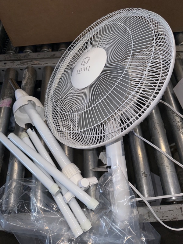 Photo 2 of *POWERS ON//PREVIOUSLY OPENED** LOMI 16" Oscillating Stand Up Fan
