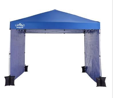 Photo 1 of **FOR PARTS ONLY**(NON FUNCTIONAL)
Yoli Malibu EasyLift 100 10' x 10' Straight Leg Instant Canopy Value Pack
