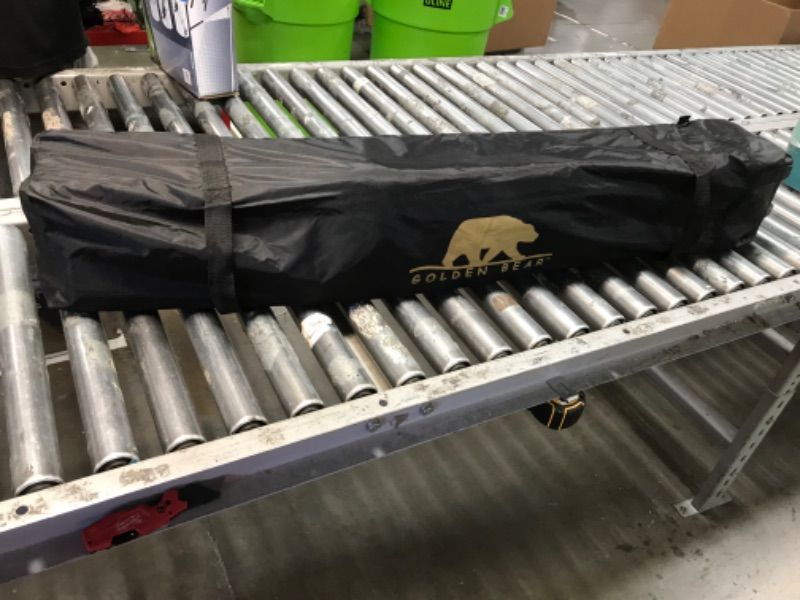 Photo 2 of **MISSING COVER // FRAME ONLY** Golden Bear Coronado 10'x10' Straight-Leg Canopy
