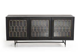 Photo 1 of * DAMAGED* Modrest Hardy Modern Black Acacia Buffet