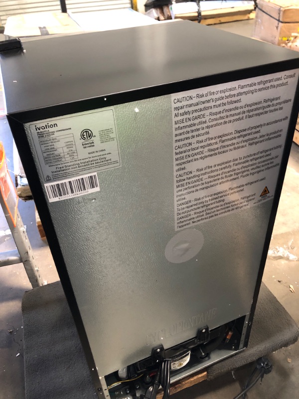 Photo 1 of * SEE NOTES* Ivation Freestanding Wine Refrigerator, 28 Bottle Wine Cooler
