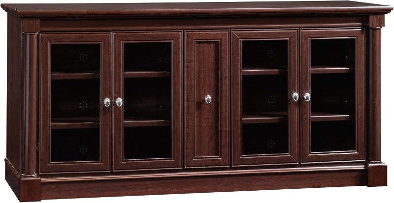 Photo 1 of * SEE NOTES* Sauder Palladia Credenza, For TV's up to 70", Select Cherry finish, 19.45"D x 70.16"W x 33.11"H
