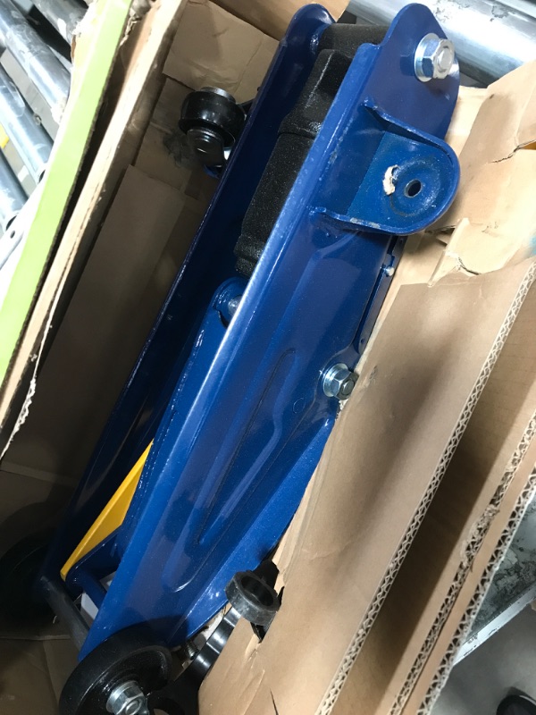 Photo 2 of * SEE NOTES* Aain 2 Ton Heavy Duty Floor Jack,Hydraulic Low Profile Trolley Service Floor Jack,Blue