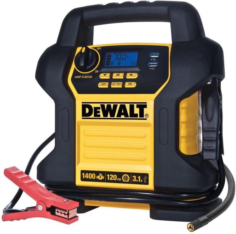 Photo 1 of 1600 Peak Amp Jump Starter with Digital Compressor and USB Power Bank
