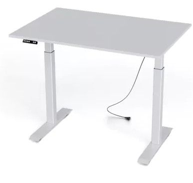 Photo 1 of *NO DESK TOP FOUND** BLACK Electric height-adjustable desk MILLA120, , 47.24 in x 31.5 in
