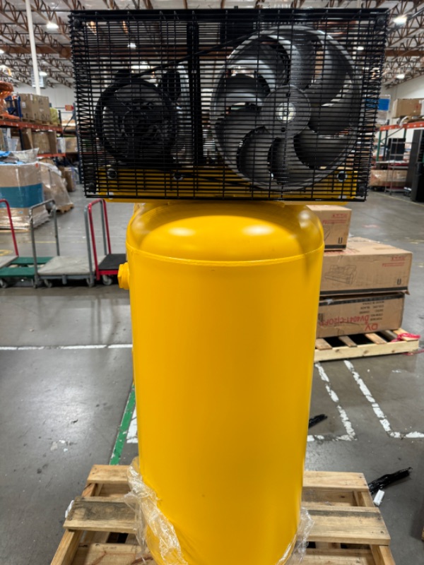 Photo 4 of *UNTESTED** Dewalt DXCM602.COM 3.7 HP 60 Gallon 175 Max PSI 13.4 SCFM @ 40 PSI 11.5 SCFM @ 90 PSI Oil-Lube Electric Stationary Vertical Air Compressor
