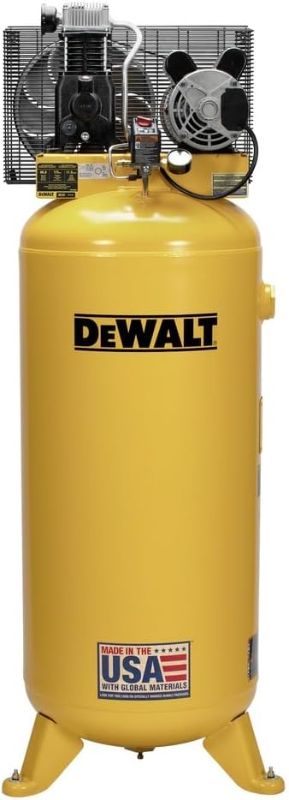 Photo 1 of *UNTESTED** Dewalt DXCM602.COM 3.7 HP 60 Gallon 175 Max PSI 13.4 SCFM @ 40 PSI 11.5 SCFM @ 90 PSI Oil-Lube Electric Stationary Vertical Air Compressor
