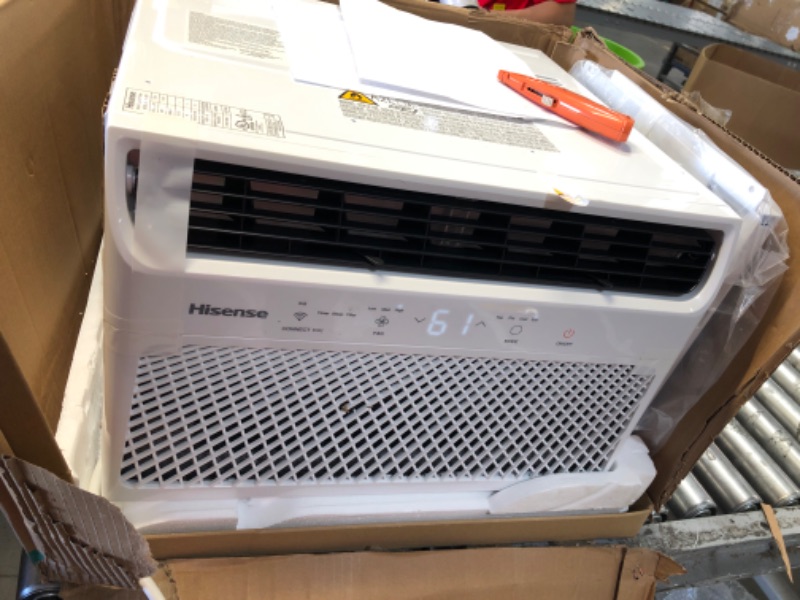 Photo 1 of 10,000 BTU Smart Window Air Conditioner with Wi-fi and Remote Control