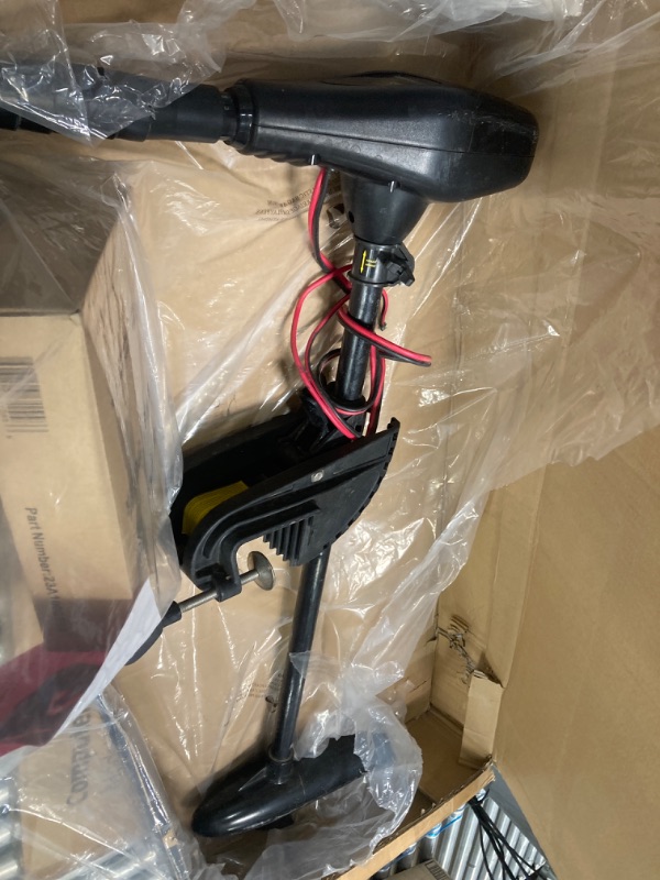 Photo 2 of **PARTS ONLY NON REFUNDABLE**READ NOTES**
Newport Vessels X-Series 55 lb. Thrust Saltwater Transom Mounted Electric Trolling Motor with 36" Shaft