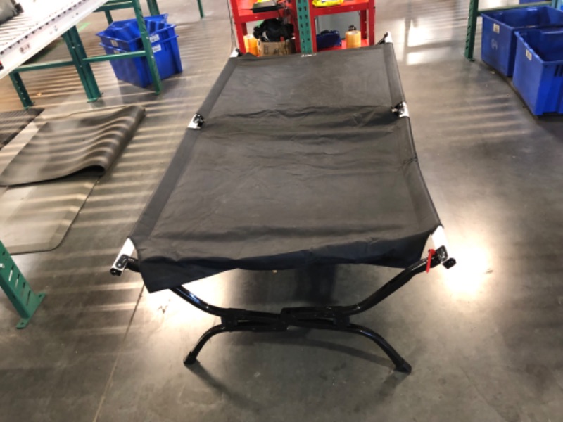 Photo 1 of ***MAJOR DAMAGE - BENT - SEE PICTURES***
Teton Sports Outfitter XXL Camping Cot with Patented Pivot Arm, 86 x 19 x 45 inches