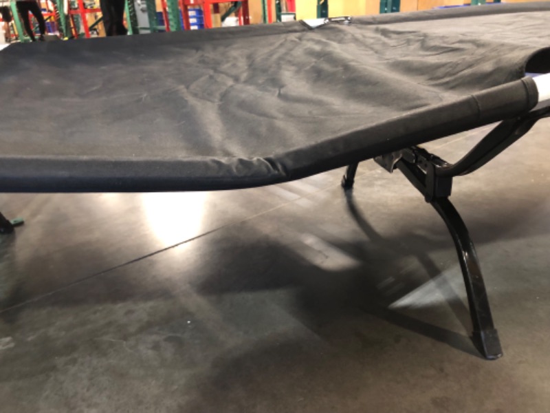 Photo 5 of ***MAJOR DAMAGE - BENT - SEE PICTURES***
Teton Sports Outfitter XXL Camping Cot with Patented Pivot Arm, 86 x 19 x 45 inches