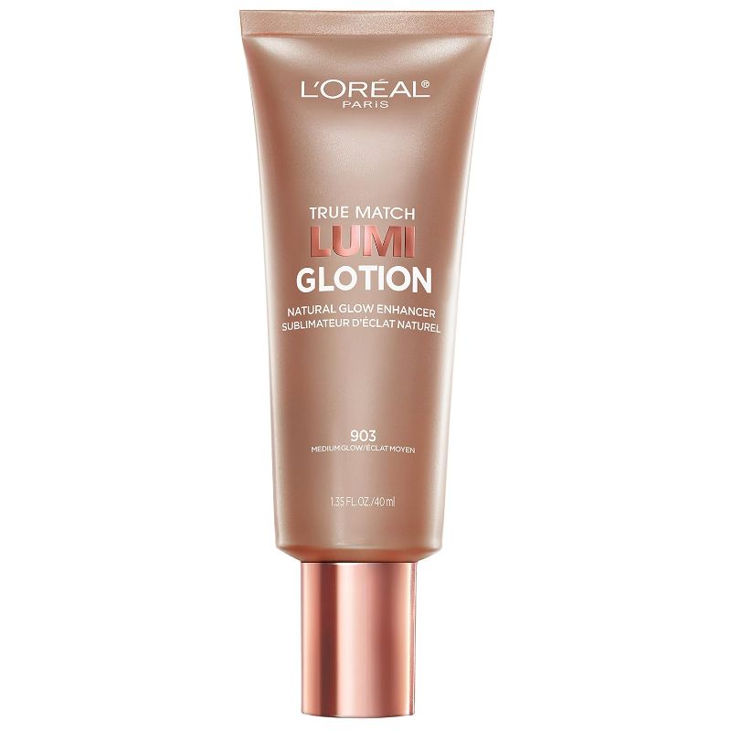 Photo 1 of 
L'Oreal Paris Makeup True Match Lumi Glotion, Natural Glow Enhancer, Illuminator Highlighter, Bronzing Drops For a Sun-Kissed Glow, 903 Medium