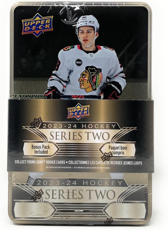 Photo 1 of 
2023-24 Upper Deck Series 2 Hockey Tin