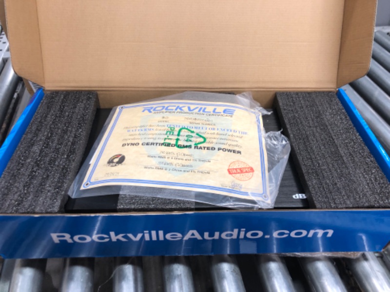 Photo 2 of Rockville DB25 2800W 2 Channel Amplifier Car Stereo Amp, Loud!!