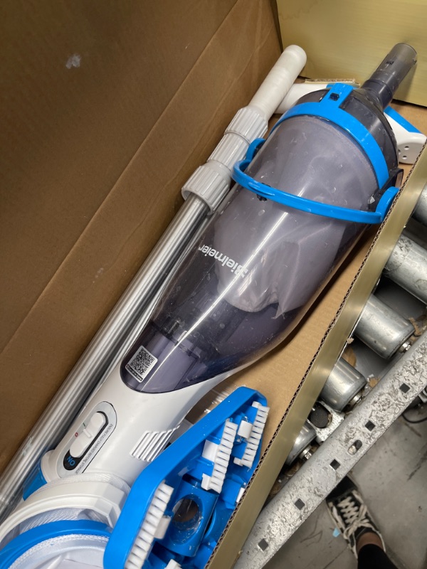 Photo 2 of **NON REFUNDABLE ITEM**(NON REFUNDABLE)
BIELMEIER Cordless Pool Vacuum with Telescopic Pole, Handheld Rechargeable Swimming Pool Cleaner, Wireless Strong Suction 19 GPM Pool Vacuum for Cleaning Spas, Hot Tubs, Above/In Ground Pools