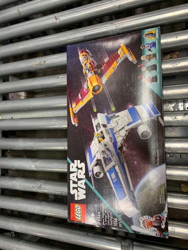 Photo 2 of ***FACTORY SEALED*** Lego Star Wars: Ahsoka New Republic E-Wing vs. Shin Hati’s Starfighter 75364 Star Wars Playset Based on The Ahsoka TV Series, Show Inspired Building Toy for Ahsoka Fans Featuring 5 Star Wars Figures Standard Packaging