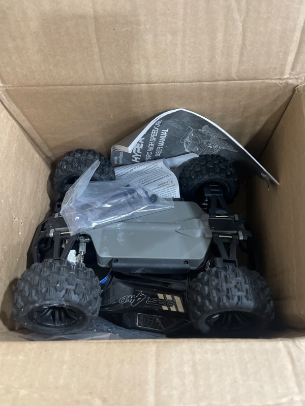 Photo 3 of ***(PARTS ONLY/ NO RETURNS OR REFUNDS) ***
HYPER GO H16BM 1/16 RTR Brushless Fast RC Cars for Adults, Max 42mph Electric Off-Road RC Truck, High Speed RC Car 4WD Remote Control Car with 2 Lipo Batteries for Adult, Compatible with 3S Lipo