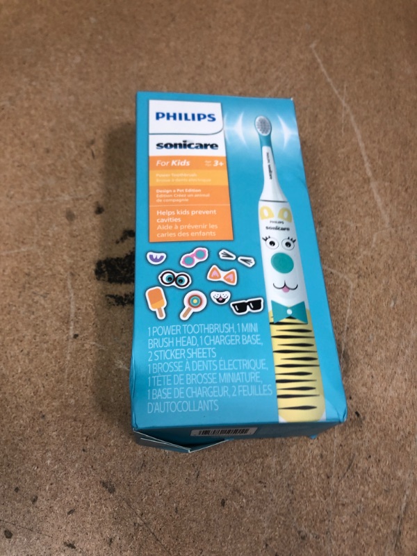 Photo 2 of ***NON REFUNDABLE, PARTS ONLY***Philips Sonicare for Kids Design a Pet Edition, Corded Electric, HX3601 1 Count (Pack of 1) Pet Edition